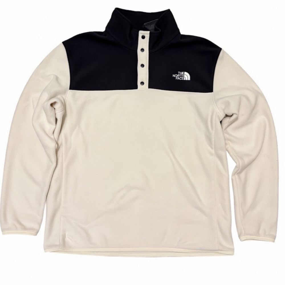 The North Face Men's Two-Tone Sweater in Black and Cream